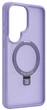 Etui na smartfon Samsung Galaxy S26 Ultra Evelatus Shield Case With MagSafe & Stand Matte Ring Lavender Purple (EVESAMS26USCMSMRLP) - obraz 1