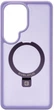 Etui na smartfon Samsung Galaxy S26 Ultra Evelatus Shield Case With MagSafe & Stand Matte Ring Lavender Purple (EVESAMS26USCMSMRLP) - obraz 3