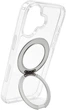 Etui na smartfon Apple iPhone 17 Evelatus Hybird Case With Magsafe PC+TPU 360 Metal Stand Transparent (EVEAPP17HCM360MST) - obraz 2
