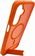 Etui na smartfon Samsung Galaxy A17 4G / A17 5G Evelatus Rubber Coated MagSafe With Stand Case Orange (EVESAMA17RCMWSO) - obraz 2