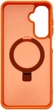 Etui na smartfon Samsung Galaxy A17 4G / A17 5G Evelatus Shield Case With MagSafe & Stand Matte Ring Orange (EVESAMA17SCMSMRO) - obraz 4