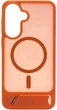 Чохол для смартфона Samsung Galaxy A57 Evelatus Rubber Coated MagSafe With Stand Case Orange (EVESAMA57RCMWSO) - зображення 3