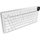 Клавіатура Ajazz AK820 V2 White Peach Switch Wireless/Bluetooth/USB UA White (AK820-V2-WP-S-W) - зображення 12