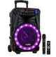 Акустическая система ZPX 12", Bluetooth, микрофон, караоке, TWS, USB/SD/AUX/FM, LED, аккумулятор 12В 12А·ч - изображение 2