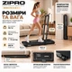 Складана електрична бігова доріжка Zipro Newlite Walking Pad 2-в-1, домашній компактний кардіотренажер для бігу та ходьби (12 км/год, 110 кг) - изображение 9