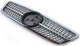 Передняя решетка радиатора Diamond Silver для Mercedes C-class W203 2000-2007 гг - изображение 3