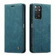 Чехол-книжка CaseMe из нубука для Xiaomi Redmi Note 11/11s Бирюзовый - изображение 9