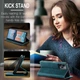 Чехол-книжка CaseMe из нубука для Xiaomi Poco X5 5G Бирюзовый - изображение 10
