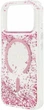 Etui na smartfon Guess Resin Bottom Glitter MagSafe do Apple iPhone 18 Pro / Apple iPhone 17 Pro Pink (3666339673598) - obraz 5