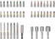 Zestaw bitów i kluczy nasadowych Bosch Extra Hard Set 43 elementy (6949509247124) - obraz 3