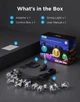 Zestaw lampek LED Govee H7025 Outdoor Clear Bulb String Lights 15 m RGBIC WI-FI/Bluetooth Ciepły biały (6974316995890) - obraz 4