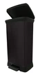Контейнер для мусора с педалью Curver Deco bin 50 л (02162-01) Черный - изображение 4