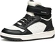 Високі демі кросівки Geox J Washiba, 36 євро, Black White - зображення 6