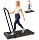 Складна бігова доріжка – тренажер 3 в 1 для ходьби та бігу Sperax Walking Pad DOR-1717 до 150 кг Чорний - зображення 3