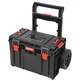 Ящик для инструментов Qbrick System PRIME Cart модульный на колесах 37 л красно-черный - изображение 1