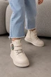 Ботинки детские демисезонные светло-бежевого цвета Fashion размер 35 (218985) - изображение 2