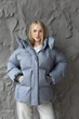 Зимова куртка Mila Nova К-404 48 сірий - зображення 6