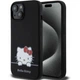 Чохол Hello Kitty Liquid Silicone для Apple iPhone 15 (HKHCP15SSKCDKK) Black - изображение 1
