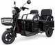 Электроскутер трехколесный ATLAS Triton 800W Black - изображение 2