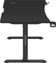 Стіл комп'ютерний Anda Seat Xtreme Pro 1600x800 мм з електричним регулюванням висоти Чорний (6977890867737) - зображення 7