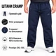 Брюки спортивные мужские CRAMP утеплённые прямые на флисе,Темно-синий, 3XL - изображение 8