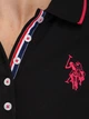 Плаття-футболка коротке літнє жіноче U.S. Polo Assn Tipped Polo Dress 214980-ZH00A(ANTHRACITE) S Антрацит (786665552589) - зображення 5