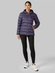 Куртка демисезонная короткая с капюшоном женская 32 Degrees Women's Lightweight Packable Hooded Jacket L0A54(Graystone) 2XL Гранитово-серая (198384153167) - изображение 3