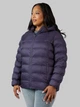 Куртка демисезонная короткая с капюшоном женская 32 Degrees Women's Lightweight Packable Hooded Jacket L0A54(Graystone) XS Гранитово-серая (198384153112) - изображение 7