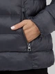 Куртка демисезонная короткая с капюшоном женская 32 Degrees Women's Lightweight Packable Hooded Jacket L0A54(Dark Shadow) XS Темно-серая (198384152993) - изображение 6