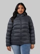 Куртка демисезонная короткая с капюшоном женская 32 Degrees Women's Lightweight Packable Hooded Jacket L0A54(Dark Shadow) L Темно-серая (198384153020) - изображение 7