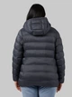 Куртка демисезонная короткая с капюшоном женская 32 Degrees Women's Lightweight Packable Hooded Jacket L0A54(Dark Shadow) XS Темно-серая (198384152993) - изображение 8