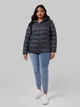 Куртка демисезонная короткая с капюшоном женская 32 Degrees Women's Lightweight Packable Hooded Jacket L0A54(Dark Shadow) 2XL Темно-серая (198384153044) - изображение 9
