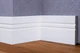 Плинтус МДФ 110×12×2500 Белый (ПФ-18) - изображение 1