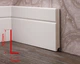 Плинтус МДФ 100×12×2500 Белый (ПФ-12) - изображение 2