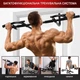 Домашний турник до 120 кг Door Gym Xtreme с установкой в дверной проём без сверления, тренажёр со стальной конструкцией и 12 рукоятками для подтягиваний и упражнений на дому - изображение 9