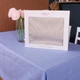 Скатерть Водонепроницаемая №403 - Satin Waterproof Light Gray 140*220 - изображение 4