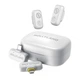 Мікрофонна система Hollyland LARK A1 Combo (Ivory White, USB-C RX + Lightning RX + Charging Case) - зображення 1