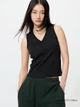 Майка женская Uniqlo 731719491 L Черная (1162746411) - изображение 1