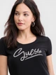 Футболка хлопковая женская Guess 275548336 XL Черная (1162709564) - изображение 3