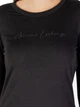 Лонгслів довгий жіночий Armani Exchange 546135405 L Чорний (1162780134) - зображення 3