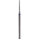 Алмазна фреза(бор) конус скруглений синій 1,2x12mm - изображение 1