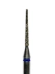 Алмазна фреза(бор) конус скруглений синій 1,2x12mm - изображение 2