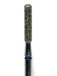 Алмазна фреза(бор) циліндр синій 2,3x12mm - изображение 2