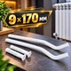 Крепление настенное Standart для алюм. радиатора 9 х 170 мм (пара) Thermo Alliance - изображение 1