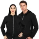 Кофта спортивна на блискавці з капюшоном Lingo LD-6303 (поліестер, розмір XL, Чорний) - изображение 2