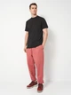 Футболка хлопковая длинная мужская Armani Exchange 11802 S Черная (smt2000000049472) - изображение 3