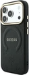 Чохол для смартфона Guess Saffiano Peony & Ring MagSafe для Apple iPhone 18 Pro / Apple iPhone 17 Pro Black (3666339654504) - зображення 2