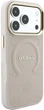 Etui na smartfon Guess Saffiano Peony & Ring MagSafe do Apple iPhone 18 Pro / Apple iPhone 17 Pro Różowe (3666339654542) - obraz 4