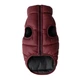 Курточка для собак WAUDOG Re-clothes двостороння, S40, A 38-40, B 52-54, C 33-38, бордовий 191122 - зображення 6