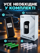 Алкотестер цифровой электрохимический MR689 для водителей точный портативный карманный анализатор выдыхаемого воздуха с LCD-дисплеем цветовой индикацией мундштуками LED-подсветка и батарейками AAA - изображение 7
